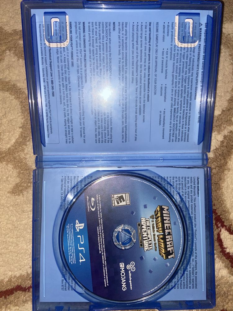 Minecraft story mode ps4/5