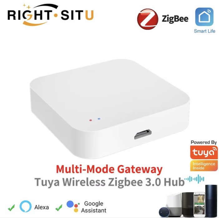 Hub Tuya Zigbee WiFi Bluetooth – Control Smart Home prin Smart Life