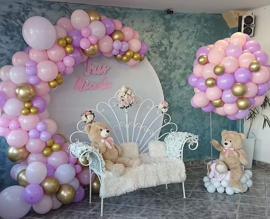 Baloane arcade aranjamente heliu