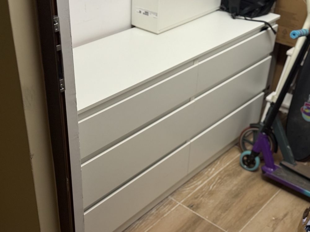 Скрин с 6 чекмеджета Kullen ikea