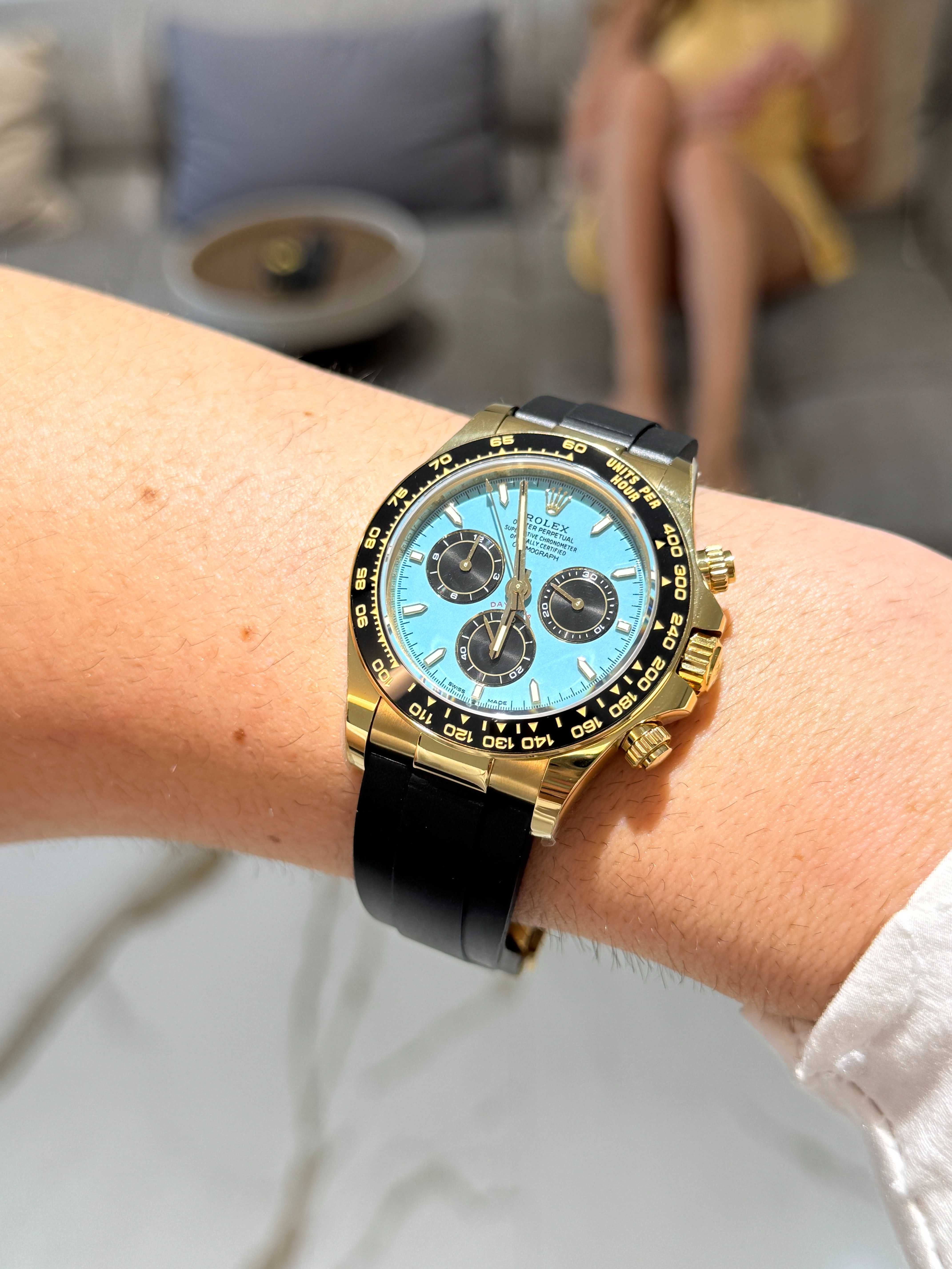 Мъжки Часовници 40mm жълто злато