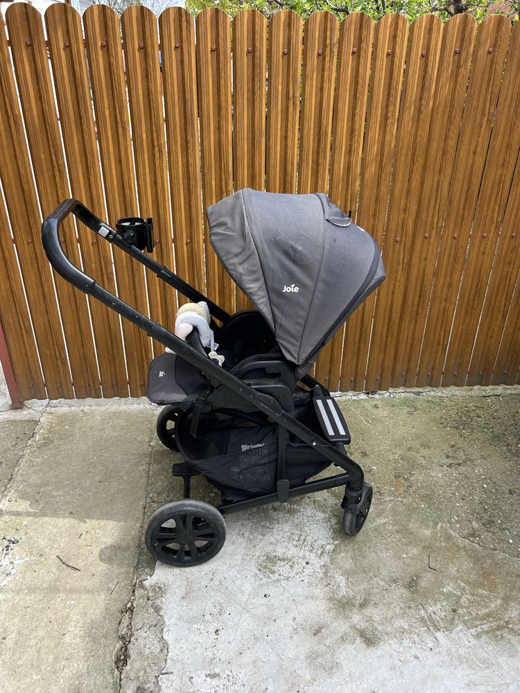 Carucior + scoica + landou Joie Chrome 3 in 1