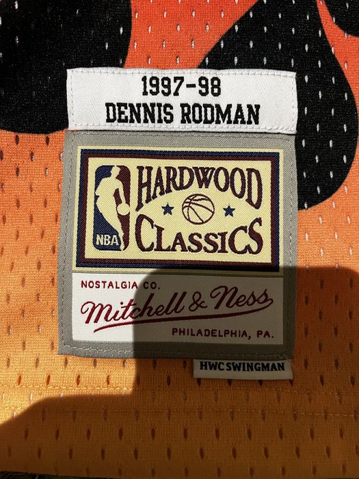 Jersey Dennis Rodman Mitchell and Ness