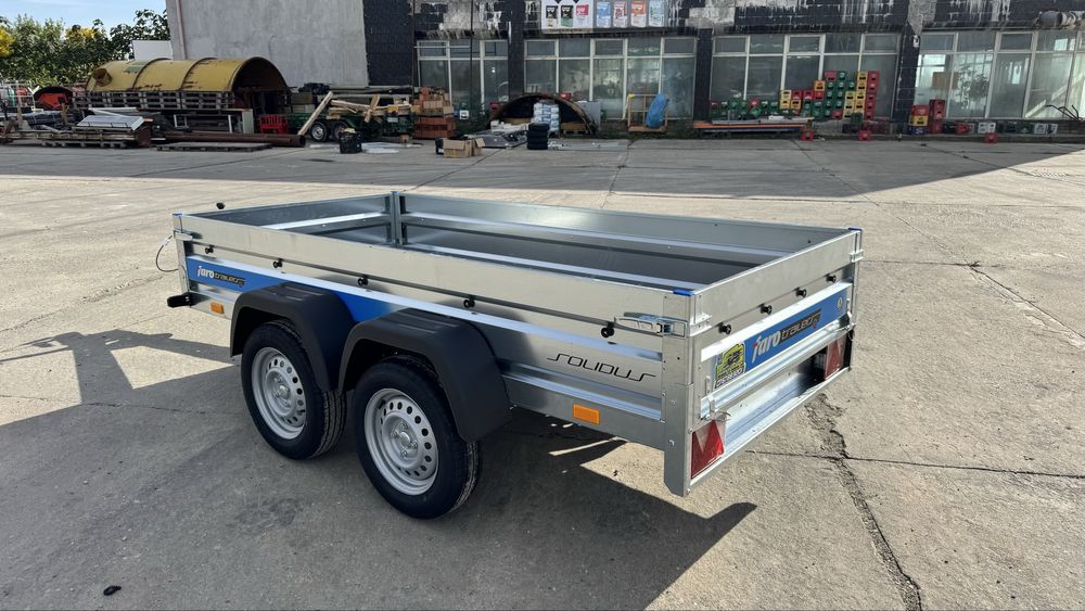 Remorca auto Faro Solidus 263x125x35cm 2 axe 750kg cat B