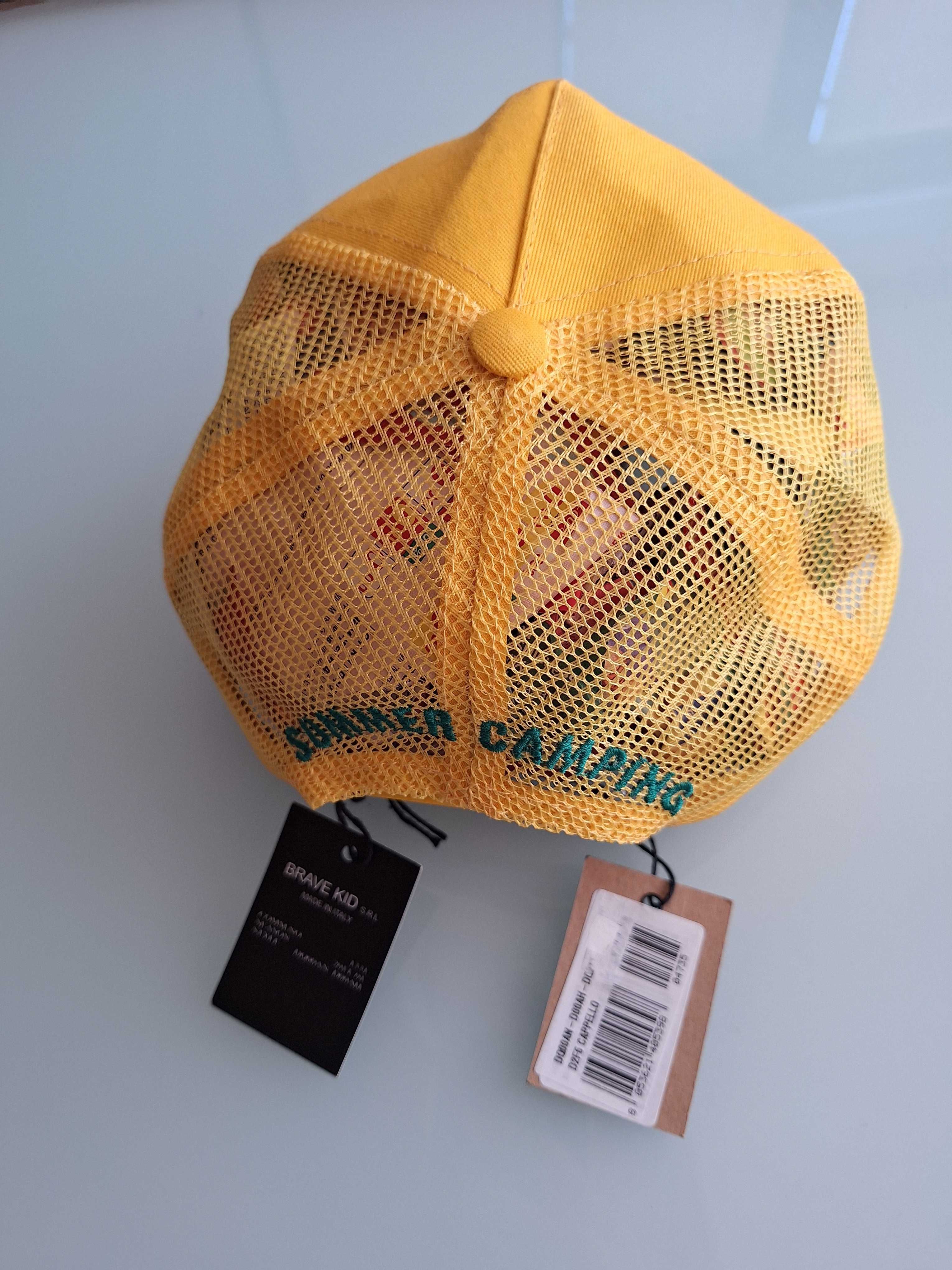 Детска шапка с козирка Dsquared, Оригинална! Нова!