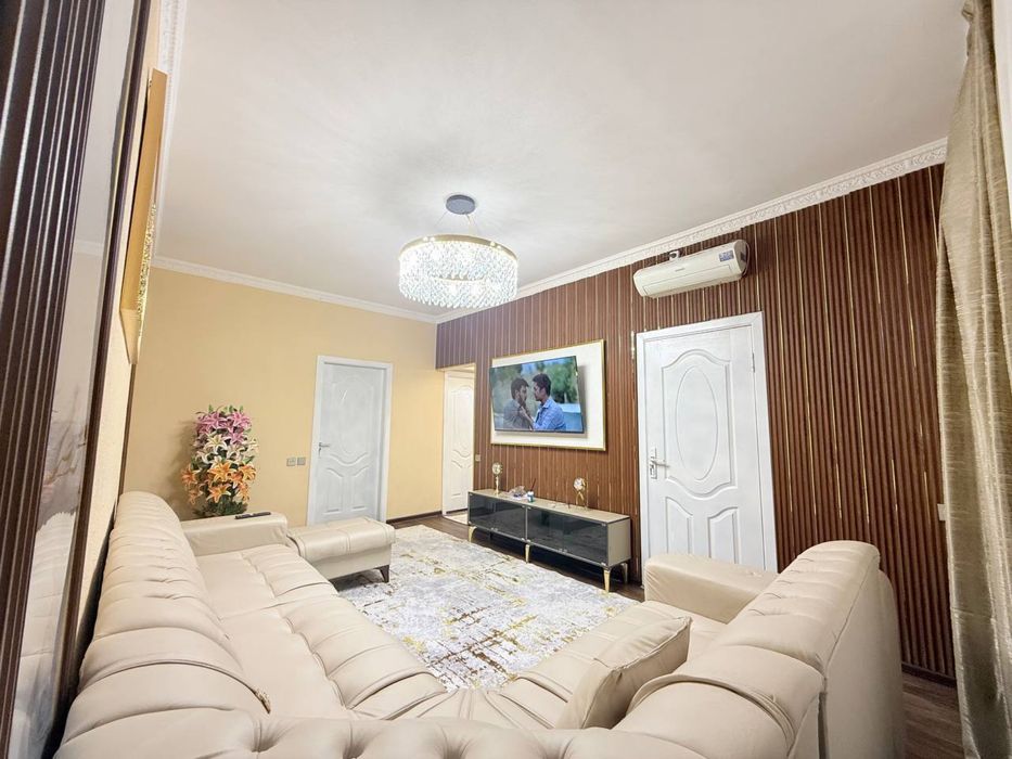 Чилонзор 9 кв 3в4/1/4 евро ремонт с мебель и техникой Ор:р Хосилот