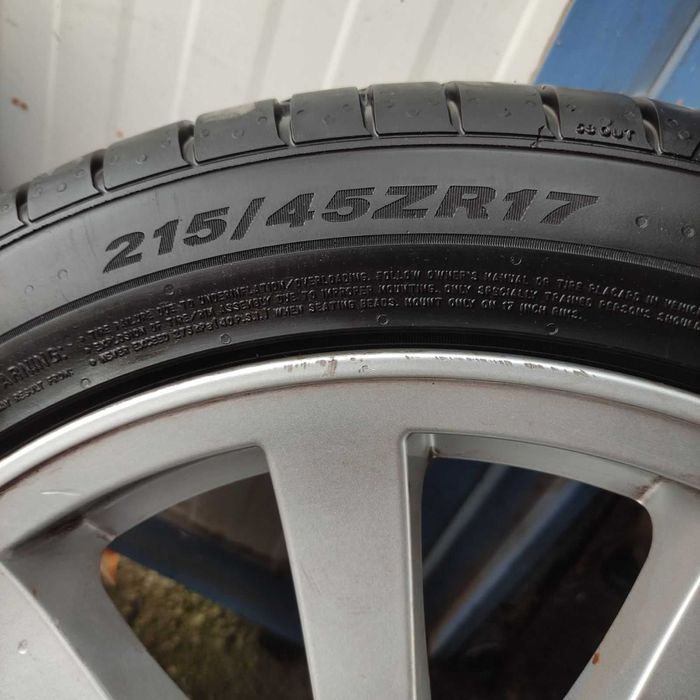 Летни Гуми с Джанти 215/45/17 DOT 2022