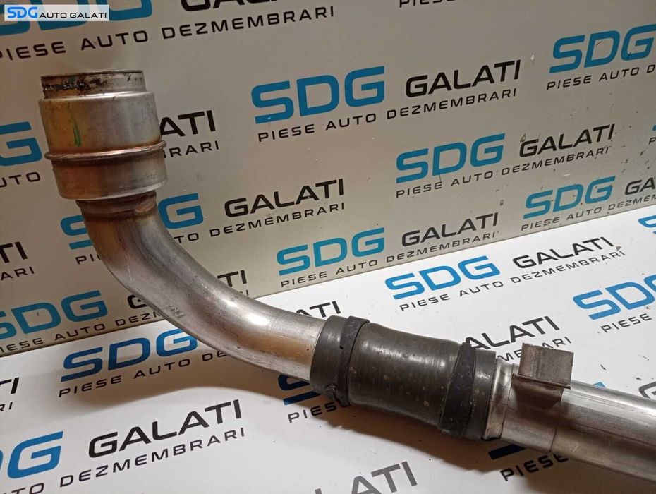 Furtun Teava Conducta Presiune Intercooler Dacia Duster 1.5 DCI 2010 - 2018 Cod MANC00063-02 MANC00062-03 [M6762]