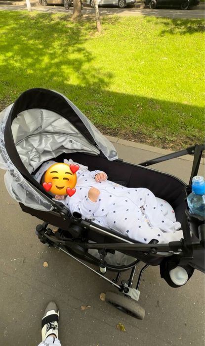 Коляска-трансформер. 3в1. Холати идеал.