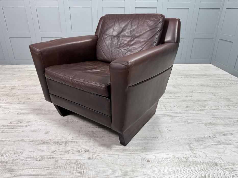 Винтидж, кожен фотьойл на Georg Thams от 60-те Д1053