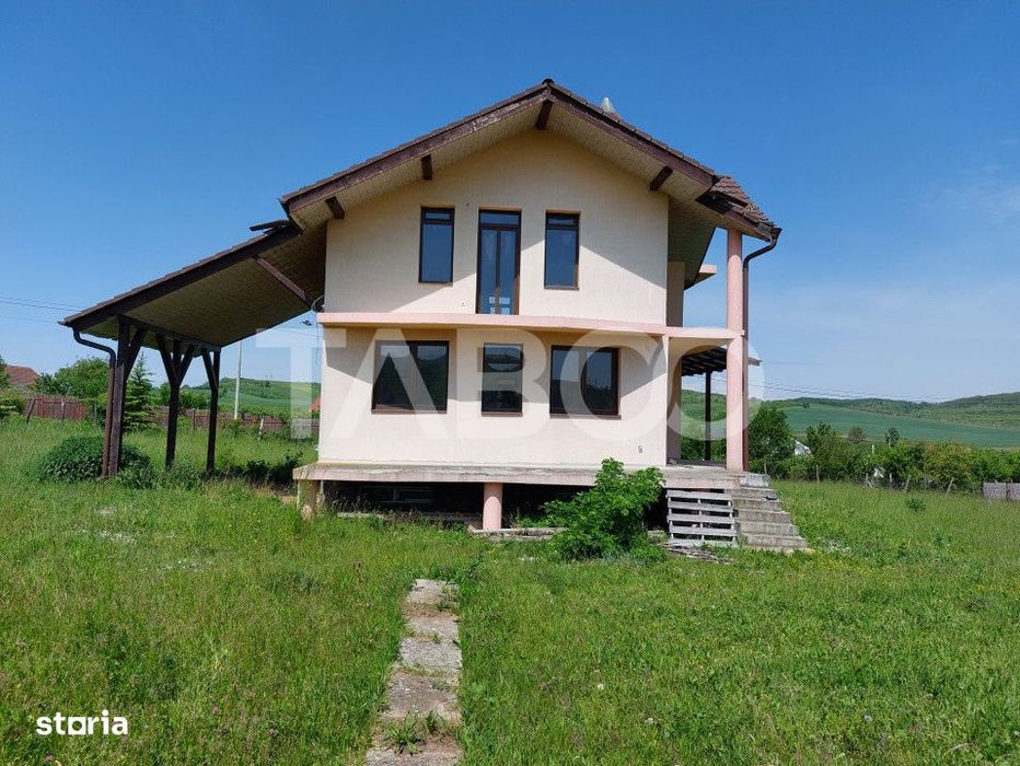 Casa individuala 5 camere cu teren 2000 mp Sura Mare Hamba Sibiu
