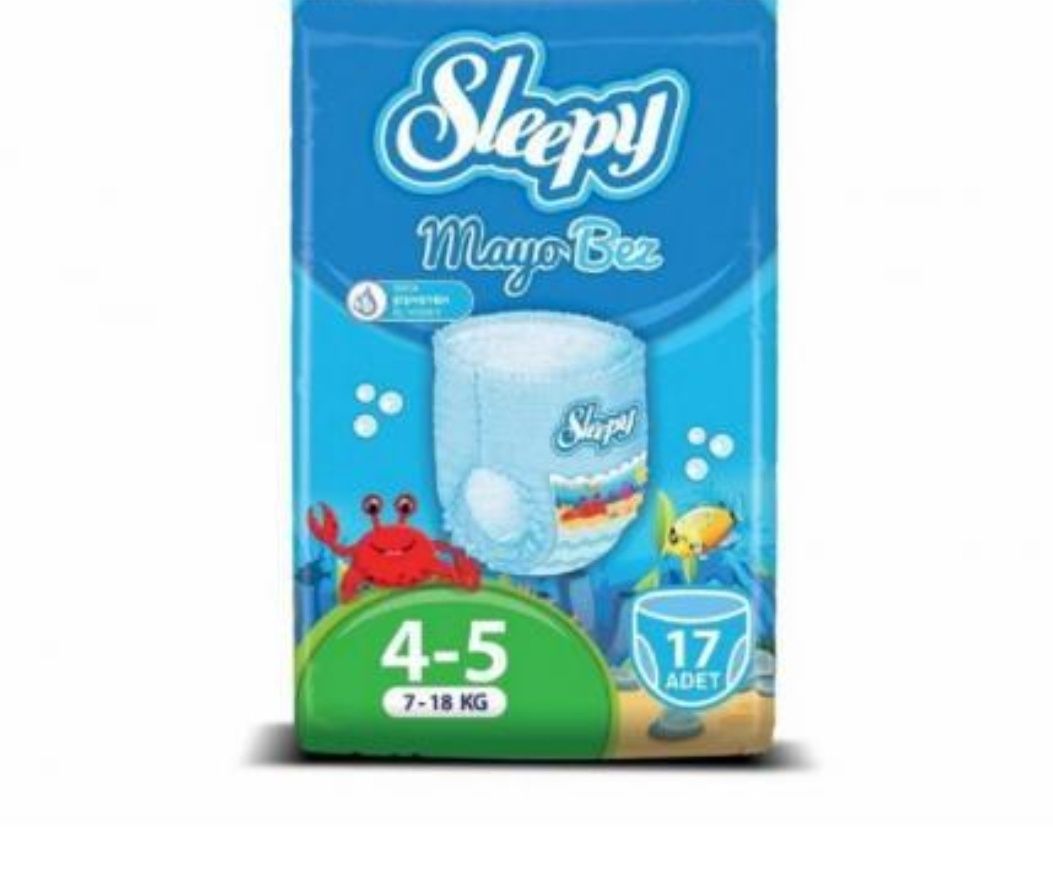 Подгузники для бассейна, плавания Sleepy baby spa.