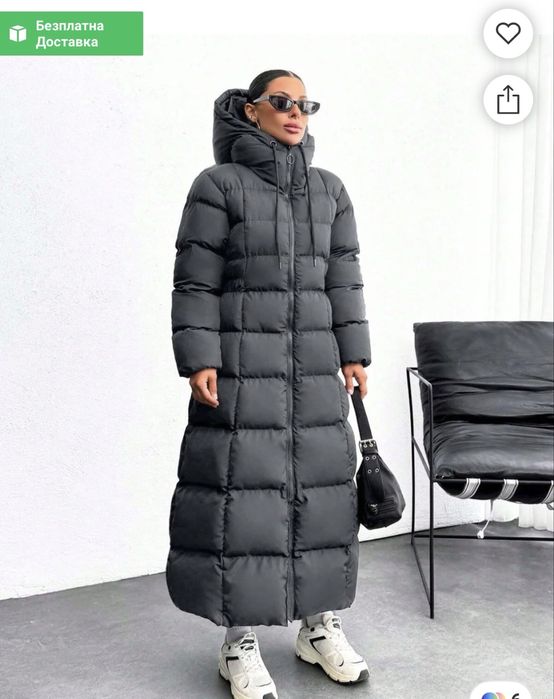 Дамско дълго яке