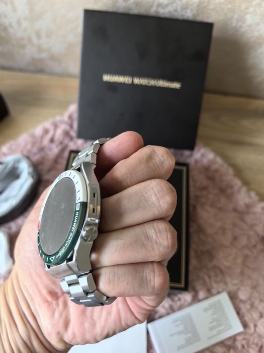 Гаранция до 2027 година, Huawei Watch Ultimate Titanium Green.