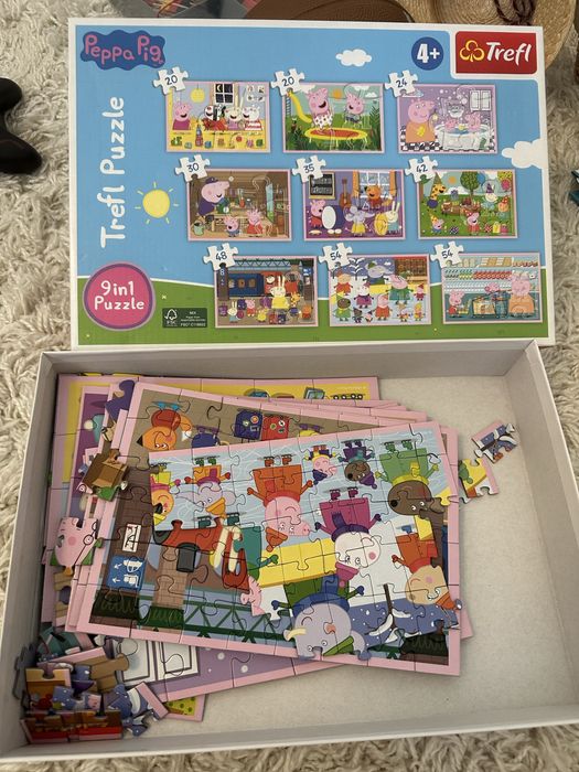 Set de 9 puzzle Peppa Pig