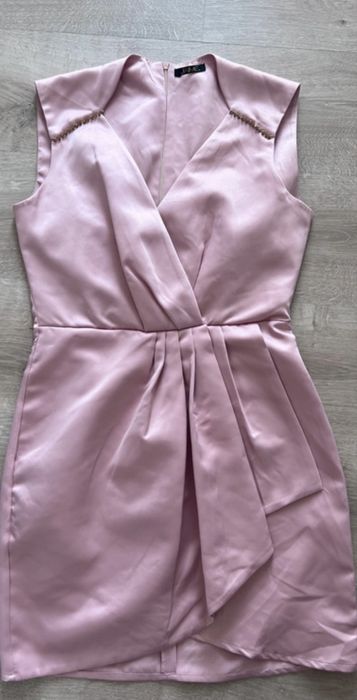 Set rochie + bolero - roz