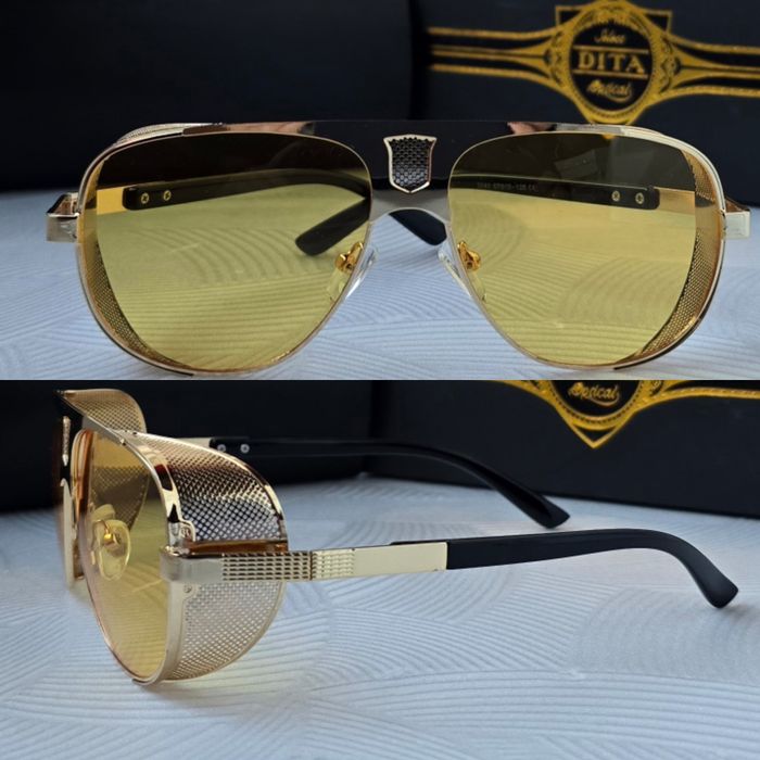 Мъжки слънчеви очила dita с капаци отстрани 4 цвята