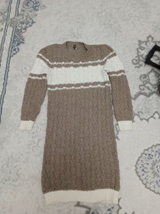 Вязанные платишка