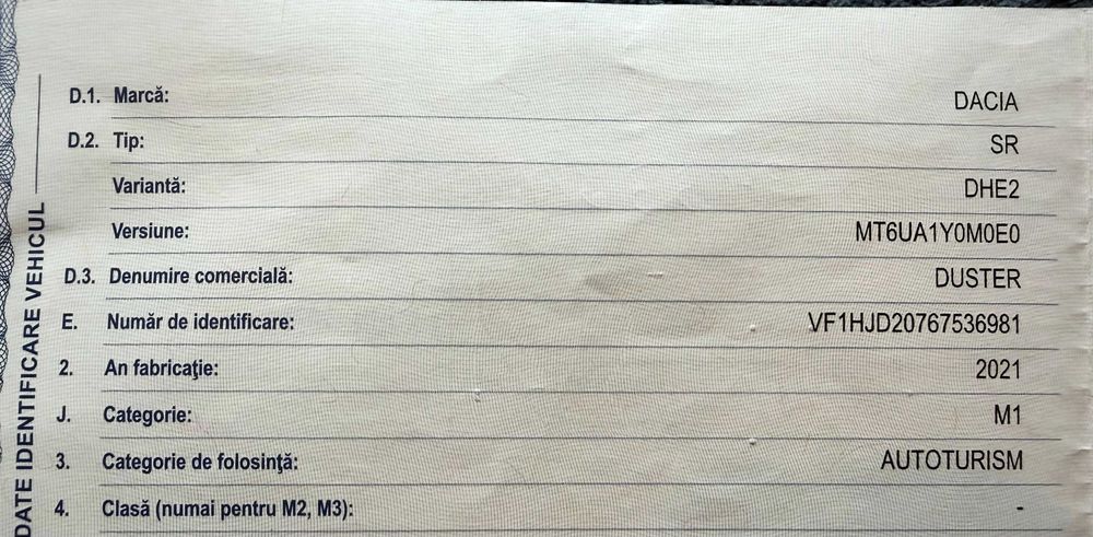 Dacia Duster 2022 inca in Garantie, Km 77.300 Motor Gpl economic