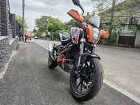KTM Duke 125, 2015, akrapovic full