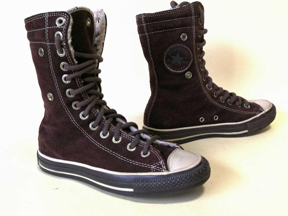 Ghete PIELE Tenisi inalti imblaniti 38 39 CONVERSE -Vietnam Ca NOI