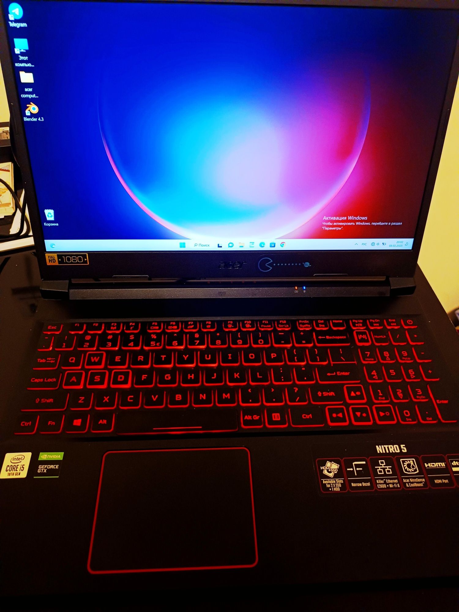 Aser Nitro 5 Core i5