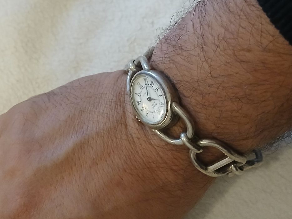 Ceas argint masiv 800