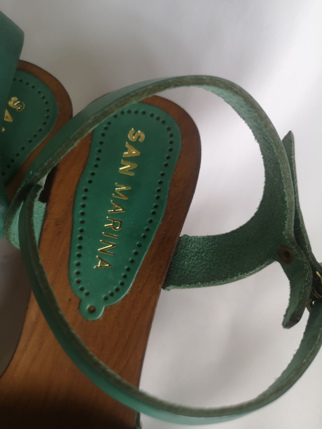 San Marina, нови сандали естествена кожа, номер 40