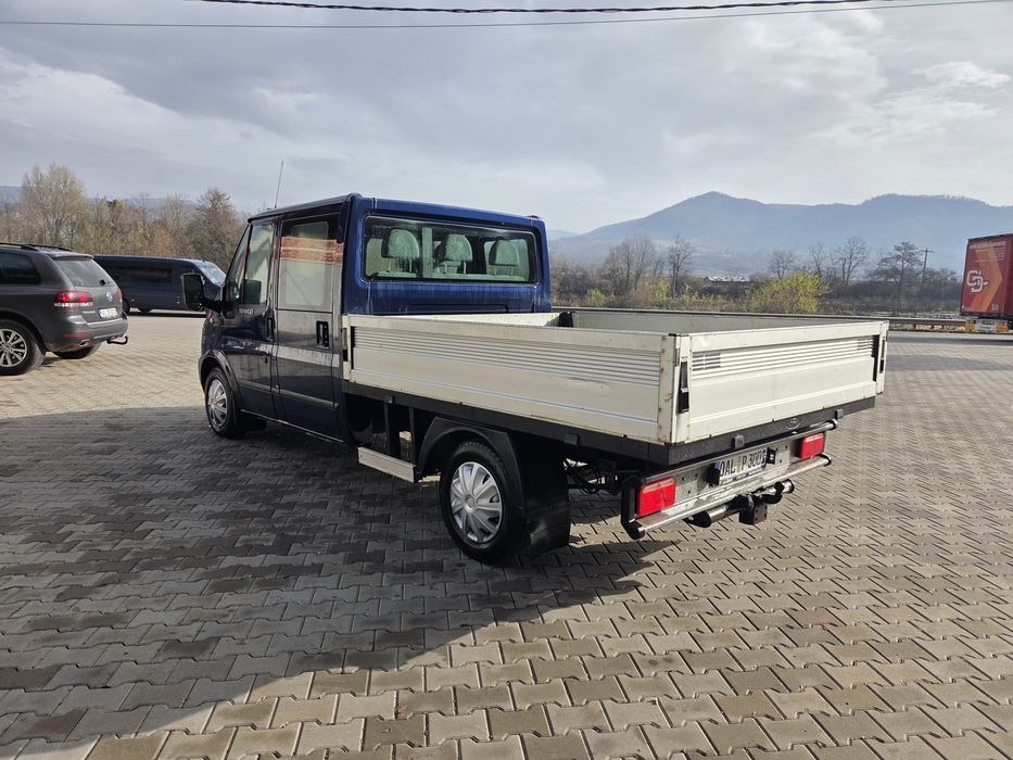 Ford Transit doka/6 locuri+bena/2013/2.2/euro 5/aer conditionat