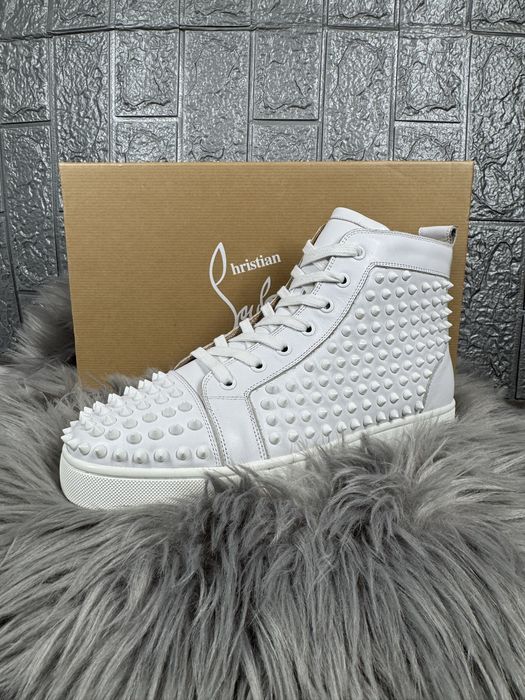 Christian Louboutin White Alb High