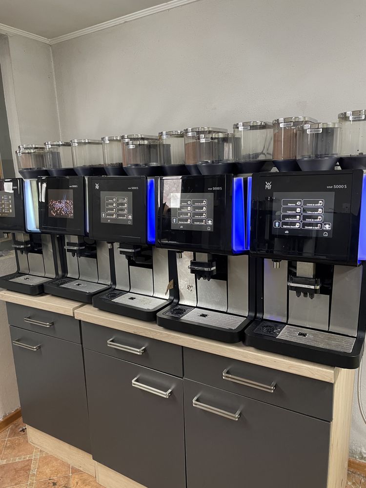 Aparat cafea/ Espressor profesional WMF 5000s 5 buc/ an 2018
