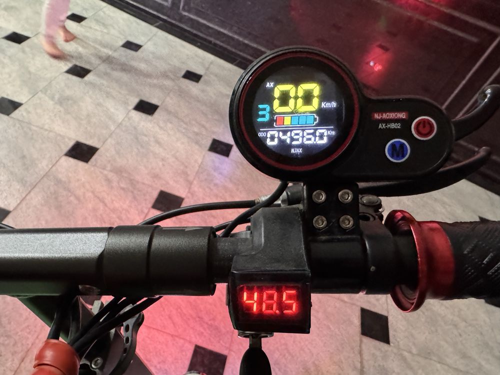 Электронный самокат Kugo maksimal skorost 50 km