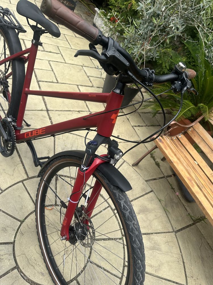 Bicicleta Cube Nature29’ Frane disk hidraulice Shimano import Germania