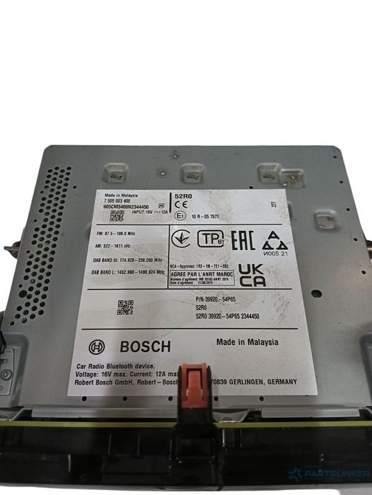 Navigatie SUZUKI VITARA IV Facelift 2018 [ 2018 - 2024 ]  1.4BOOSTERJET K14D 7505003400