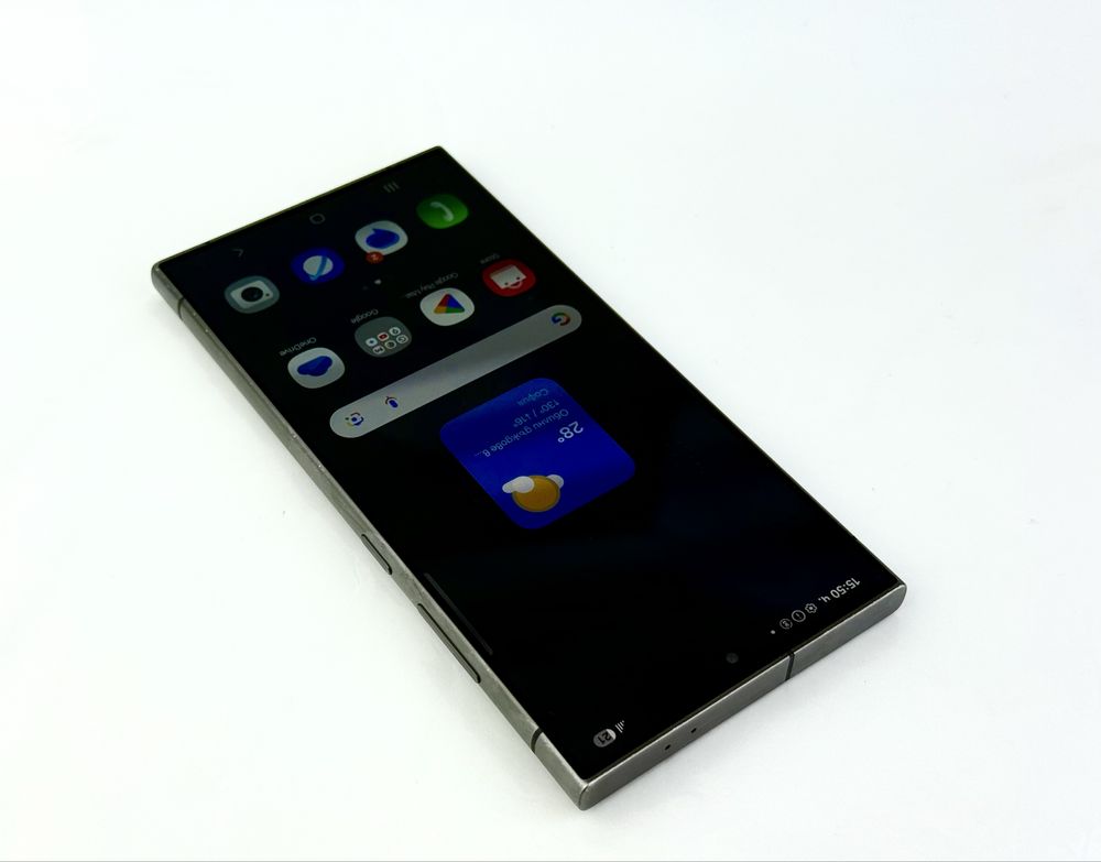 Samsung Galaxy S24 Ultra 5G 256GB 12RAM Titanium Black Отличен!