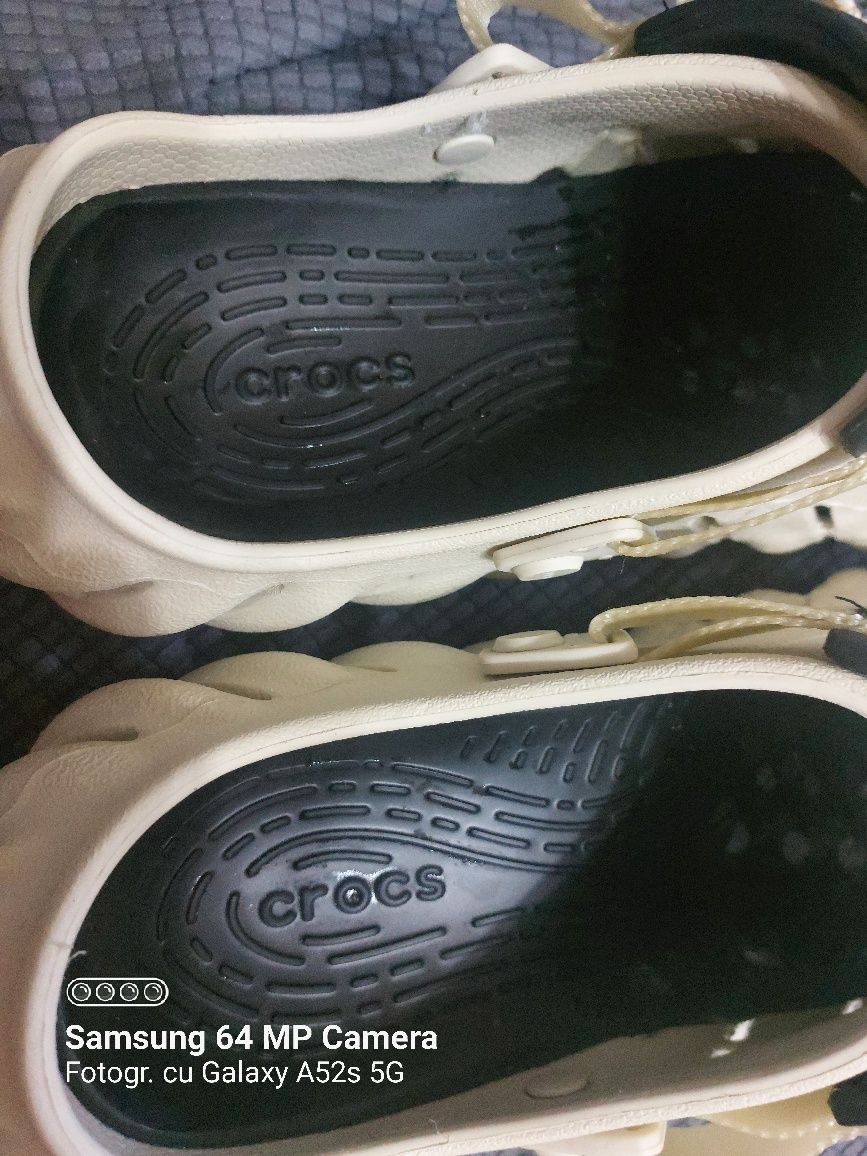 Papuci -sanda Crocs,purtati o data ,masura 12=44-45