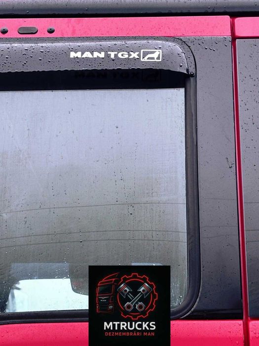 Paravânturi/deflectoare exterioare geam MAN TGX – stare ca noi