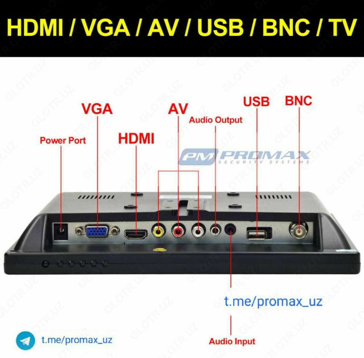 HDMI monitor 10dyum/HDMI монитор 10д