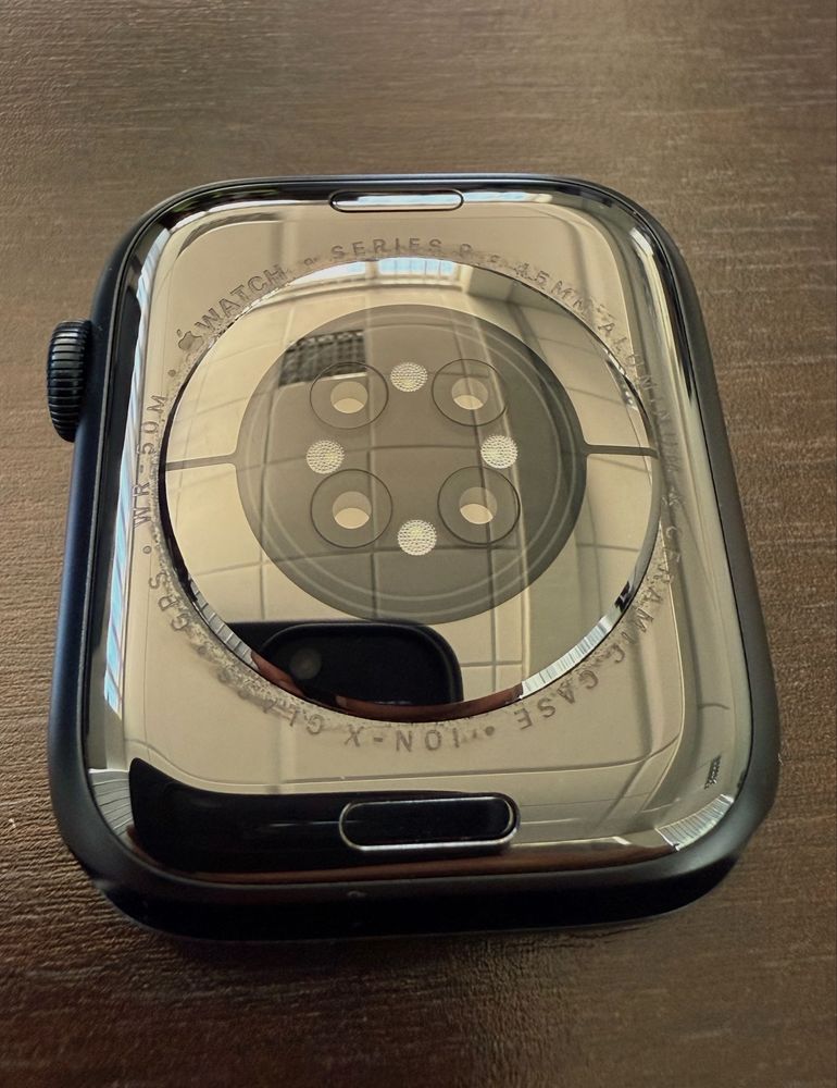 Смарт часовник Apple Watch 9, 45 мм, Midnight Aluminium Case