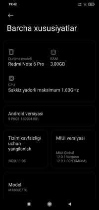 Redmi note 6 pro