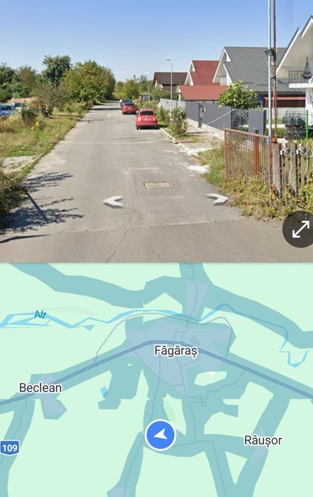 Teren Fagaras jud. Brasov Terenuri 500-2000 mp Intravilan Cart.Miorita