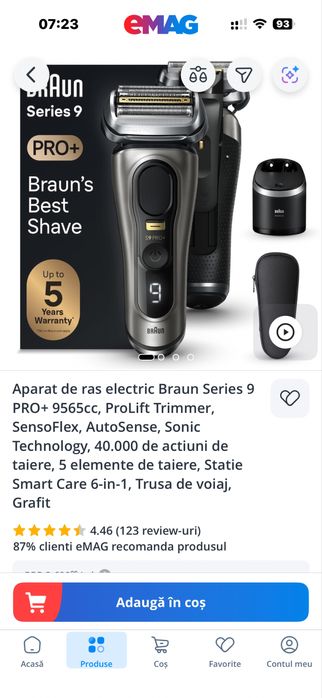 Braun seria 9 pro