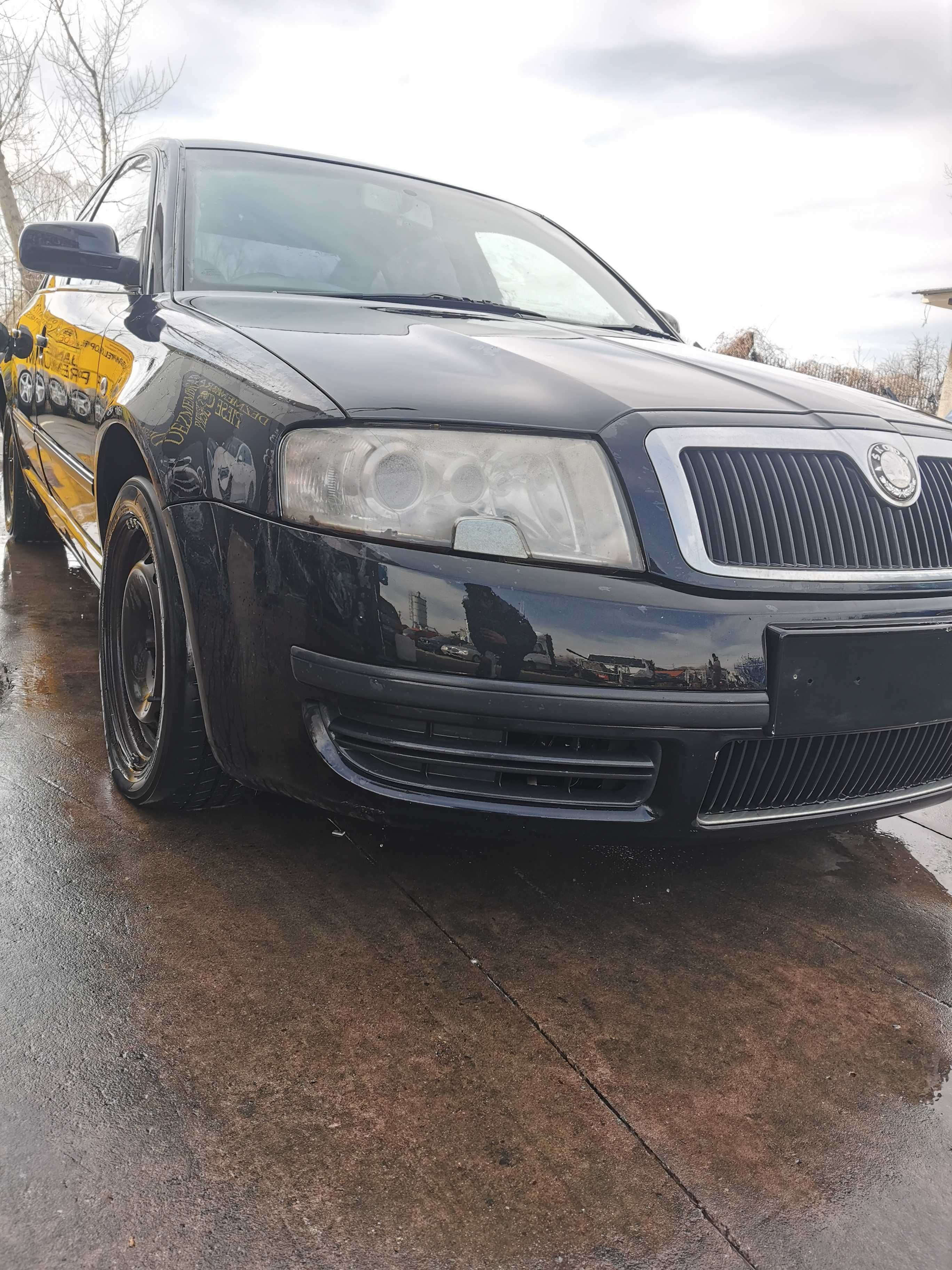 Dezmembrez Skoda Superb 1.9tdi/Bara/Capota/Aripa/Far/Usa/Portbagaj