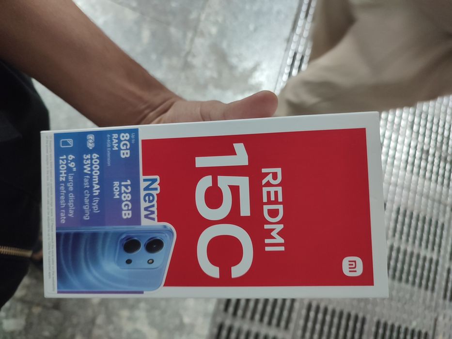 Redmi 15 C Holati yangi ideal