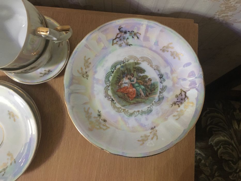 Кофейно-чайный сервиз Мадонна Oscar Schlegelmilch, Германия. Не полный