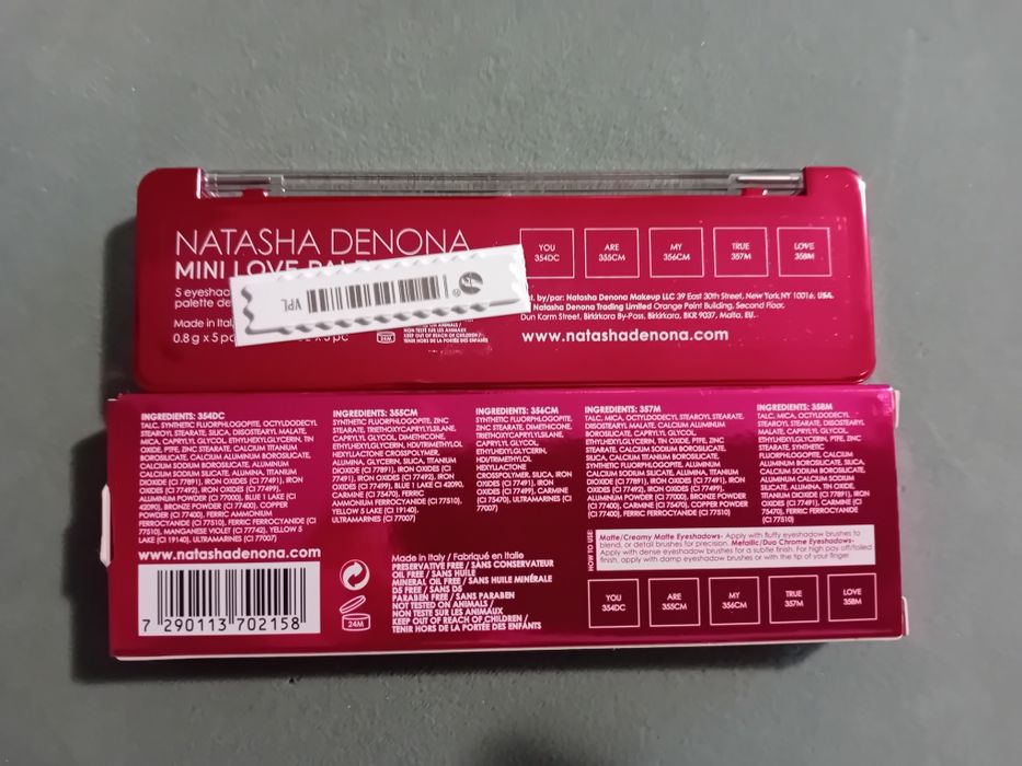 Natasha Denona-Mini Love Palette-Mini paleta farduri de pleoape