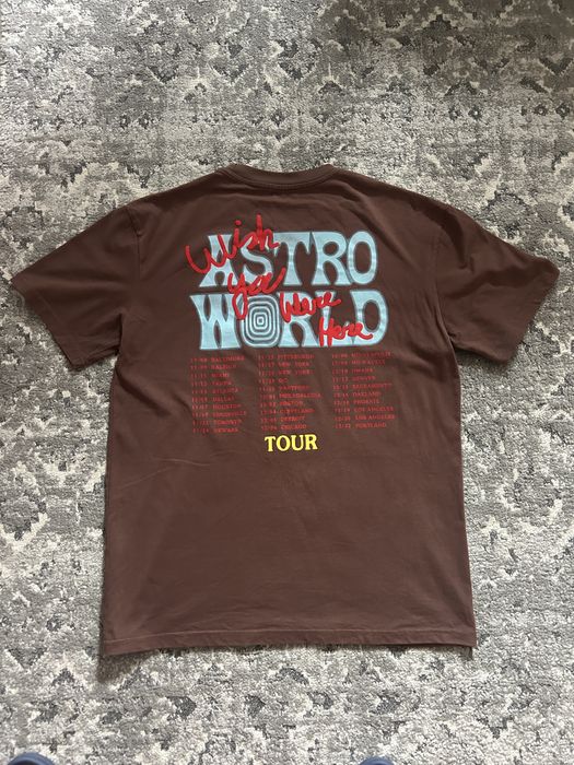tricou astro world maro