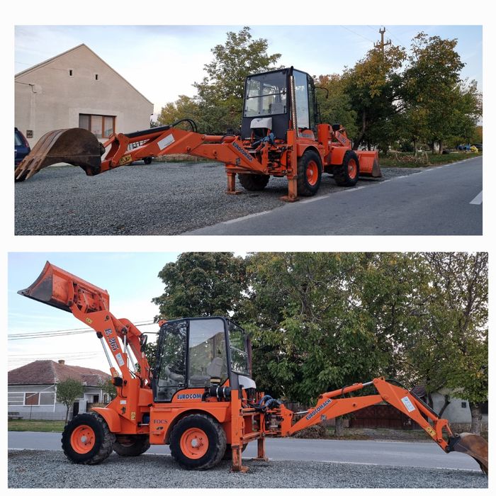 Midi  buldoexcavator EUROCOMACH  E 265  cu 1989h Mini  Buldo excavator