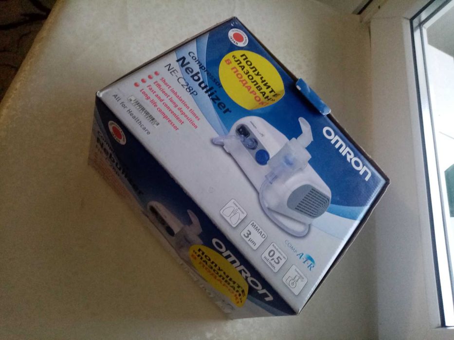 Компрессорный ингалятор OMRON-NE-C28P Новый