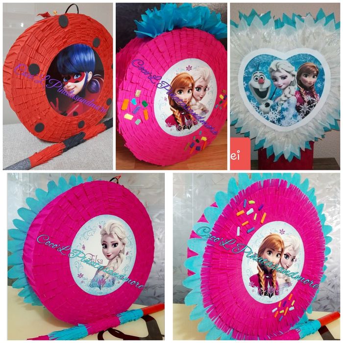 PiñataLabubuDolores,Inimă,LOL,Măgăruș,Unicorn,FrozenAlbinuța